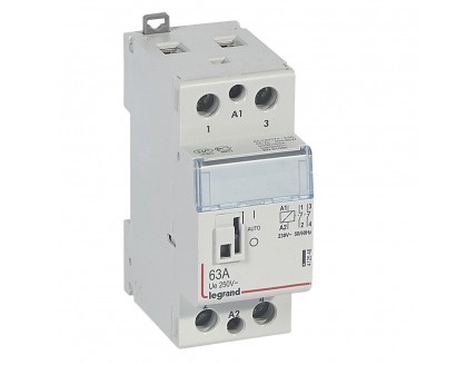 Силовое реле 2-пол. 63А 2НЗ 230V рук. CX3 Legrand