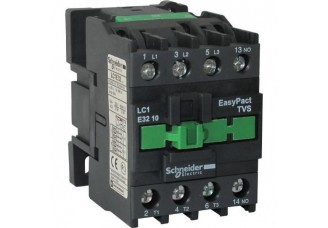 Контактор 3 полюса 32А, катушка 220В, серия tesys E, 1но