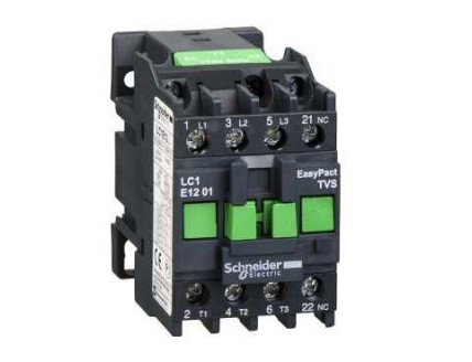 КОНТАКТОР TVS 1НЗ 12А 400В AC3 110В 50ГЦ