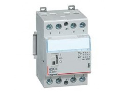 Силовое реле 4-пол. 63А 4НО 230V малошумн. с рук. CX3 Legrand