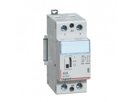 Силовое реле 2-пол. 40А 2НО 230V рук. CX3 Legrand
