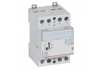 Силовое реле 4-пол 40А 4НО 24V рук. CX3 Legrand