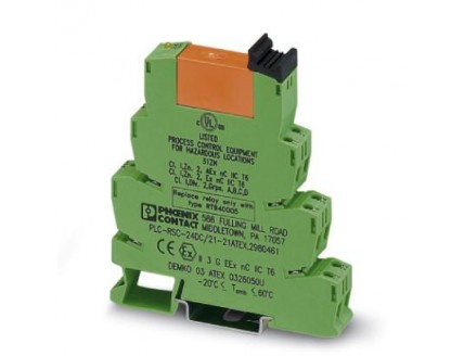Релейный модуль PLC-RSC- 24DC/21-21/ATEX Phoenix Contact