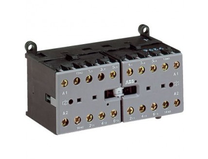 Миниконтактор реверсивный VB7A-30-10 12A (400В AC3) катушка 42В АС