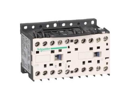 КОНТАКТОР РЕВЕРС. K 3P, 6 А,НО, 240V 50/60 ГЦ, МЕХ. БЛОКИРЗАЖИМ ПОД ВИНТ