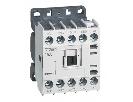 Контактор CTX3 3P 16A 1нз DC24V мини