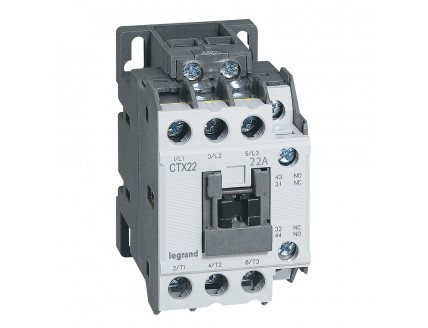 Контактор CTX3 3P 22A 1но1нз АС415V