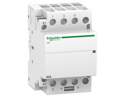 Модульный контактор iCT 40А 240В 3НО 60ГЦ Schneider Electric