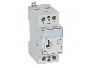 Силовое реле 2-пол 63А 2НО 24V рук. CX3 Legrand