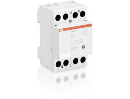 Модульный контактор ESB-40-22 (40А AC1) катушка 220В АС/DC