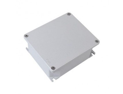 Коробка ответвительная алюминиевая окрашенная,IP66, RAL9006, 178х155х74мм
