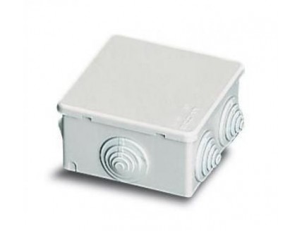 Коробка распаячная ABB 80х80х40 мм IP44 с гермовводом