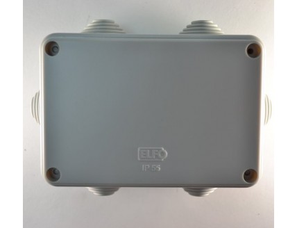 Коробка распределительная ELFO 120х80х50 мм IP55 с гермовводом