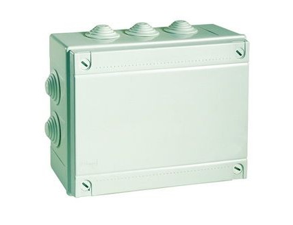 Коробка ответвит. с кабельными вводами, IP55, 100х100х50мм (розница)