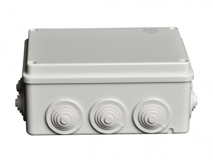 Коробка распаячная ABB 153х110х66 мм P55 с гермовводом