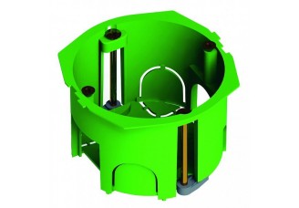 Коробка установочная HEGEL D68х45 мм длягипсокартона пластиковые лапки