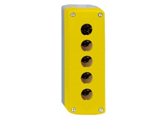 Пост кнопочный IP65 на 5 мест для XB5 жёлтый