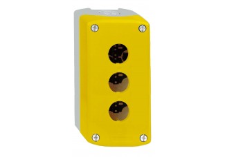 Пост кнопочный IP65 на 3 места для XB5 жёлтый