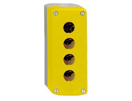 Пост кнопочный IP65 на 4 места для XB5 жёлтый