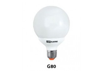 Лампа энергосберегающая КЛЛ-G80-15 Вт-4000 К–Е27 TDM
