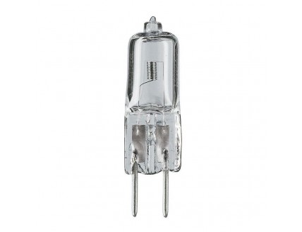 Лампа капсула GY6.35 галогенная прозрачная 50Вт 4000ч. 12В Philips