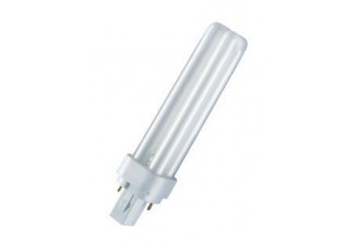 Лампа люминесцентная Osram компактная двухштырьковая G24d-3 "2U" 26Вт со стартером нейтрально-белый