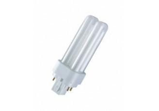 Лампа люминесцентная Osram компактная четырехштырьковая G24q2 "2U" 18Вт нейтрально-белый