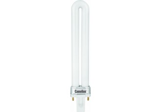 Лампа люминесцентная Camelion компактная двухштырьковая G23 "U" 11Вт со стартером холодный белый