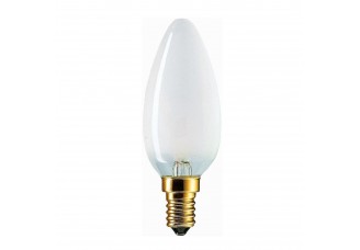 Лампа свеча Е14 накаливания матовая 60Вт 230В PILA