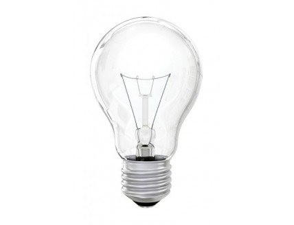 Лампа груша Е27 накаливания прозрачная 40Вт 230В Онлайт
