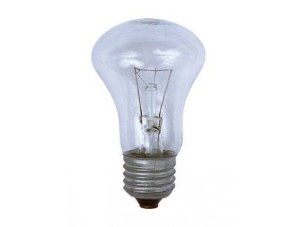 Лампа гриб Е27 накаливания прозрачная 60Вт 230В Лисма