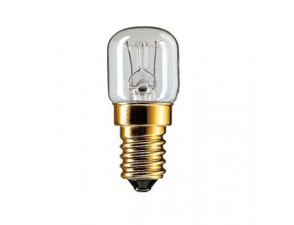 Лампа "мини" Philips Е14 накаливания прозрачная 15Вт жаростойкая (t +300 C) для духовых шкафов, СВЧ-печей