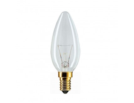 Лампа "свеча" Е14 накал. прозр. 25Вт 230В PHILIPS