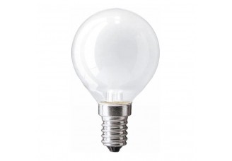 Лампа "шар" Philips Е14 накаливания матовая 60Вт 230В
