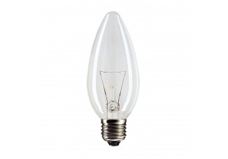 Лампа "свеча" Pila Е27 накаливания прозрачная 60Вт 230В