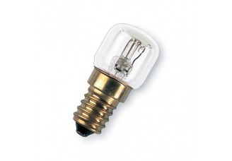 Лампа "мини" Osram Е14 накаливания прозрачная 15Вт жаростойкая (t +300 C) для духовых шкафов