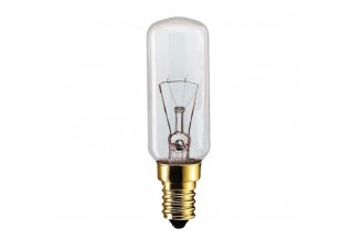 Лампа "мини" Philips Е14 накаливания прозрачная 40Вт h86 мм для холод-в, вытяжек 230В