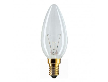 Лампа "свеча" Pila Е14 накаливания прозрачная 40Вт 230В