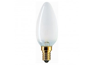 Лампа "свеча" Philips Е14 накаливания матовая 40Вт 230В