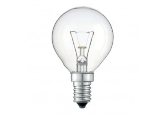 Лампа "шар" Philips Е14 накаливания прозрачная 40Вт 230В