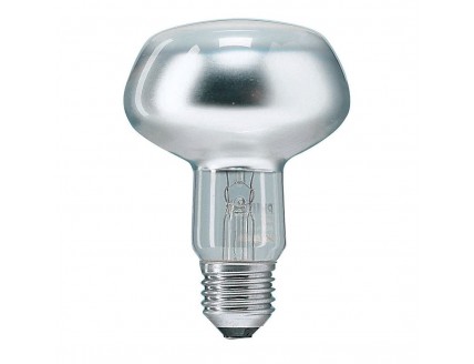 Лампа R80 Е27 накаливания зеркальная 75Вт 230В Philips