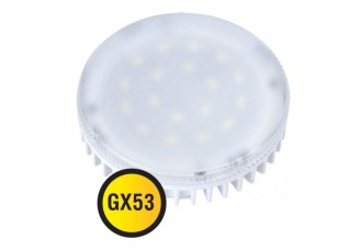 Лампа "таблетка" GX53 светодиод. (LED) 7Вт тепло-бел. мгнов. старт 230В Navigator