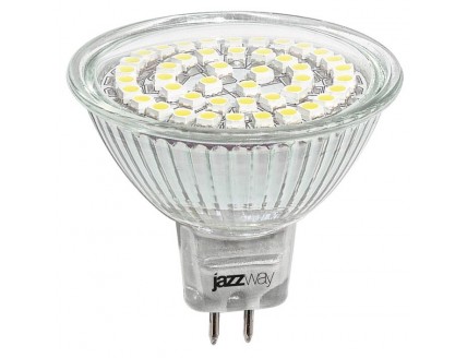 Лампа (LED) PLED-ECO-JCDR 4W 4000K 240Lm GU5.3 230V/50Hz Jazzway