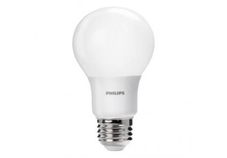 Лампа груша Е27 светодиодная (LED) 6.5Вт (= 60Вт ЛН) тепло-белый 230В 15000ч. Цветопередача 80% Philips