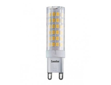 Лампа "капсула" Camelion G9 светодиодная (LED) 6Вт холодный белый 220В