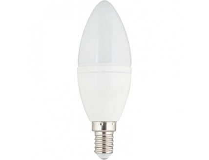 Лампа "свеча" Camelion Е14 светодиодная (LED) 6,5Вт теплый белый матовая 230В