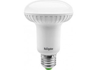 Лампа Navigator R63 Е27 светодиодная (LED) 5Вт ( 40Вт ЗЛН) холодный белый 230В