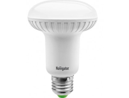 Лампа Navigator R63 Е27 светодиодная (LED) 5Вт ( 40Вт ЗЛН) холодный белый 230В