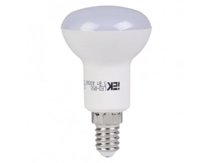 Лампа R50 Е14 светодиодная (LED) 5Вт холодно-белый 230В ИЭК ECO