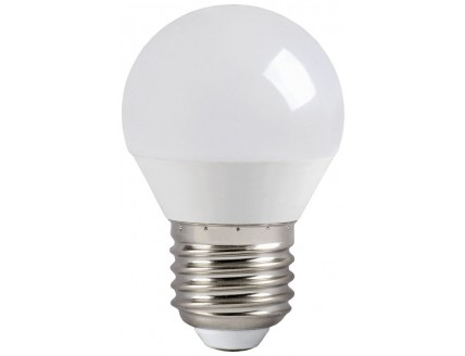 Лампа шар Е27 светодиодная (LED) 7Вт тепло-белая матовая 230В IEK ECO